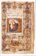 CHERICO, Francesco Antonio del Prayer Book of Lorenzo de  Medici uihu painting